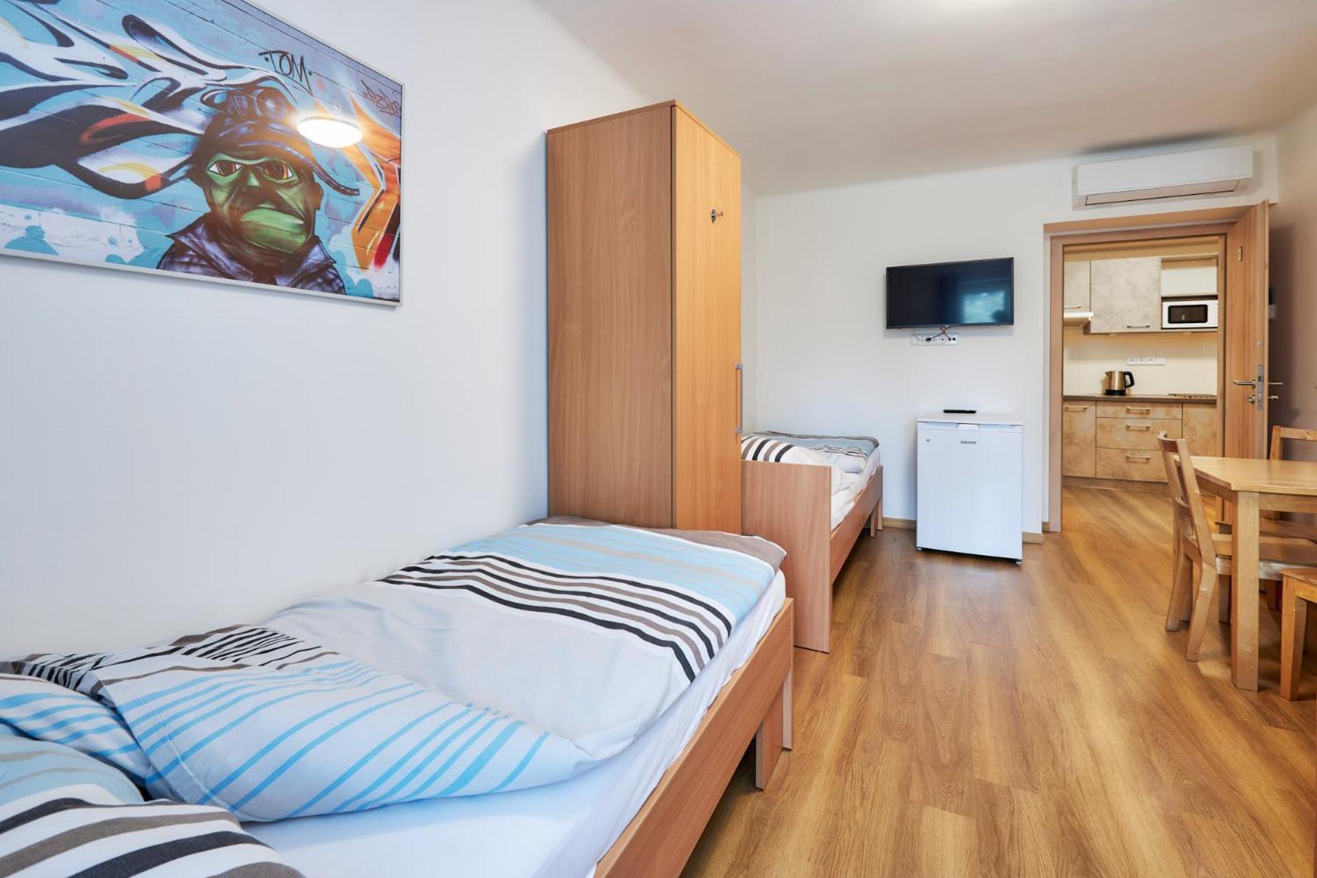 Apartmany Ubytovani Alfa ปราก ภายนอก รูปภาพ