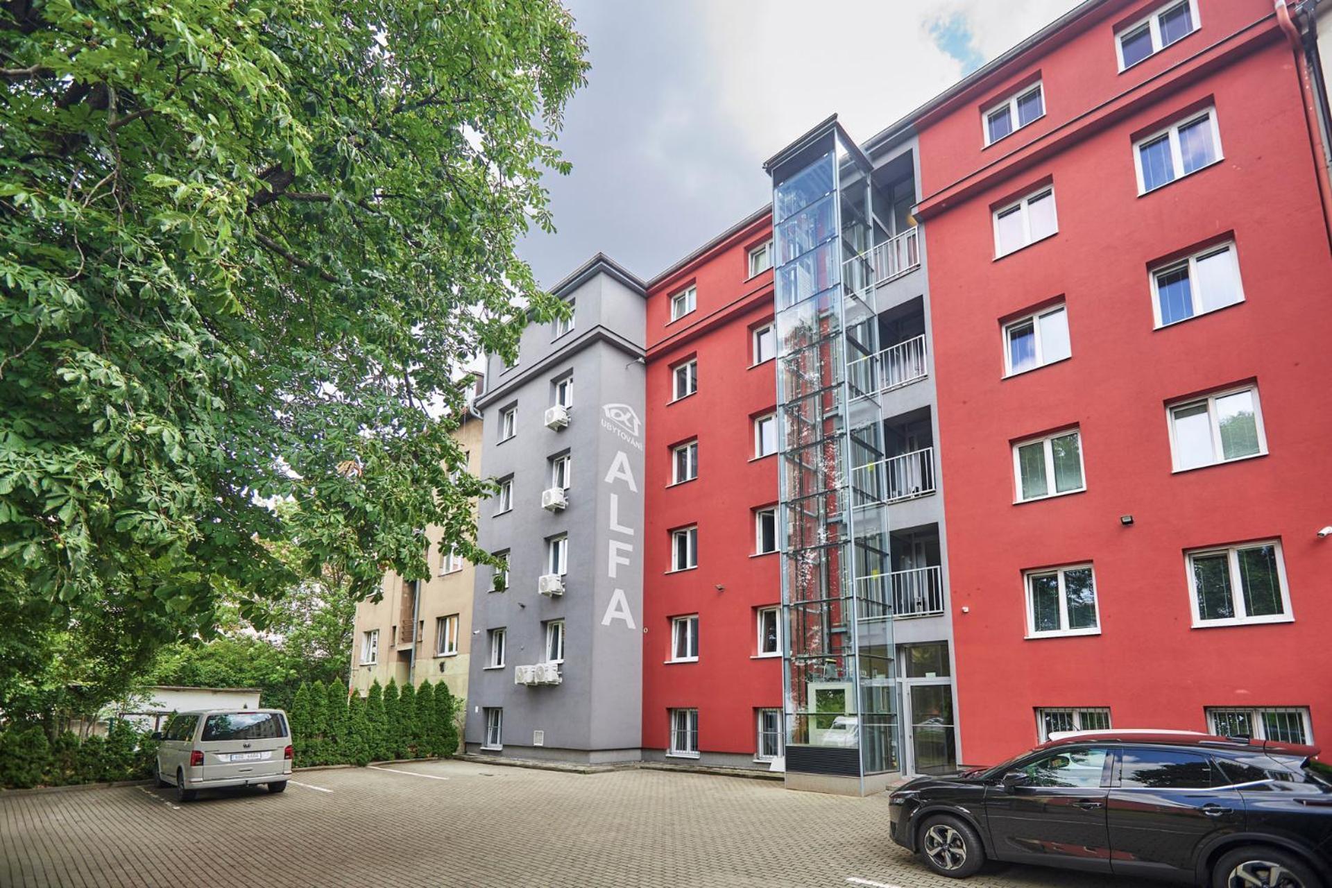 Apartmany Ubytovani Alfa ปราก ภายนอก รูปภาพ